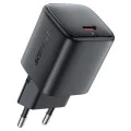 Зарядно за стена – Acefast A119 – GaN, Fast Charge, PD45W, мини дизайн, USB-C изход – Черен