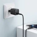 Зарядно за стена – Acefast A119 – GaN, Fast Charge, PD45W, мини дизайн, USB-C изход – Черен