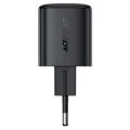 Зарядно за стена – Acefast A119 – GaN, Fast Charge, PD45W, мини дизайн, USB-C изход – Черен