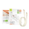 Blueo - Ape Lengend кабел - Type-C към Type-C, бързо зареждане, 1.5 м - оранжев
