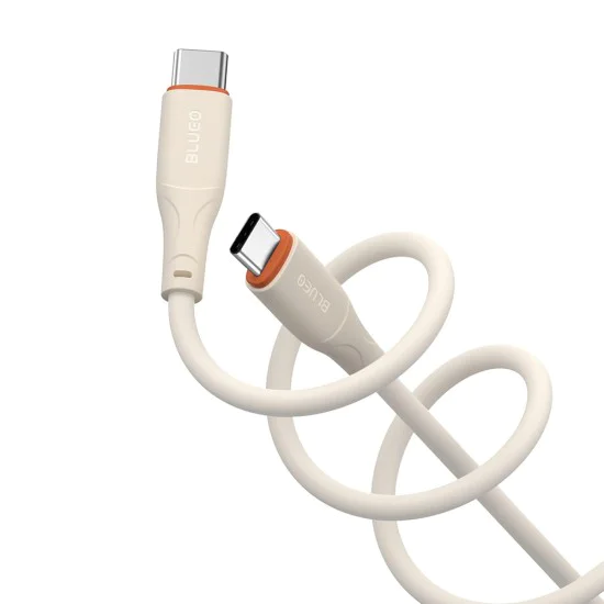 Blueo - Ape Lengend кабел - Type-C към Type-C, бързо зареждане, 1.5 м - оранжев