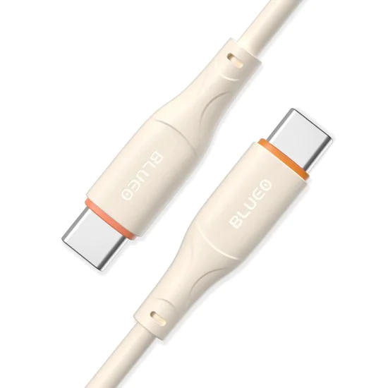 Blueo - Ape Lengend кабел - Type-C към Type-C, бързо зареждане, 1.5 м - оранжев