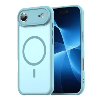 Калъф за iPhone 17 Air - Techsuit - HaloFrost II MagSafe - Ментово Зелен