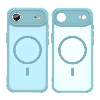 Калъф за iPhone 17 Air - Techsuit - HaloFrost II MagSafe - Ментово Зелен