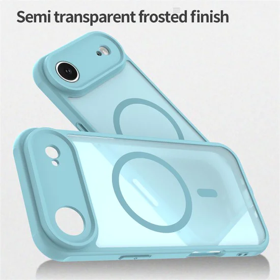 Калъф за iPhone 17 Air - Techsuit - HaloFrost II MagSafe - Ментово Зелен