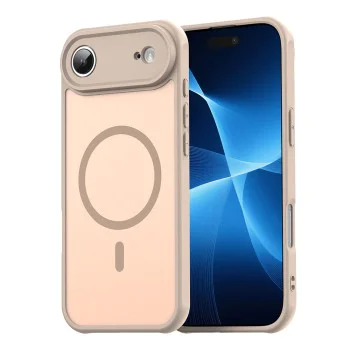 Калъф за iPhone 17 Air - Techsuit - HaloFrost II MagSafe - Златист