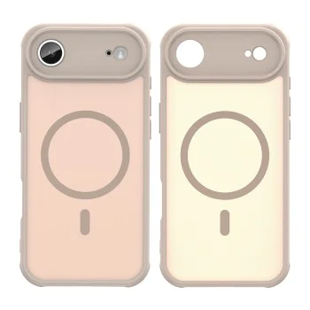 Калъф за iPhone 17 Air - Techsuit - HaloFrost II MagSafe - Златист