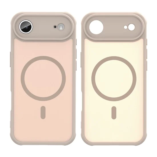 Калъф за iPhone 17 Air - Techsuit - HaloFrost II MagSafe - Златист