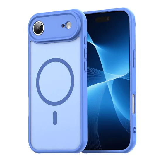 Калъф за iPhone 17 Air - Techsuit - HaloFrost II MagSafe - Небесно Син