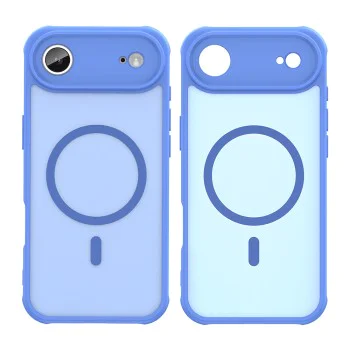 Калъф за iPhone 17 Air - Techsuit - HaloFrost II MagSafe - Небесно Син