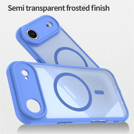 Калъф за iPhone 17 Air - Techsuit - HaloFrost II MagSafe - Небесно Син