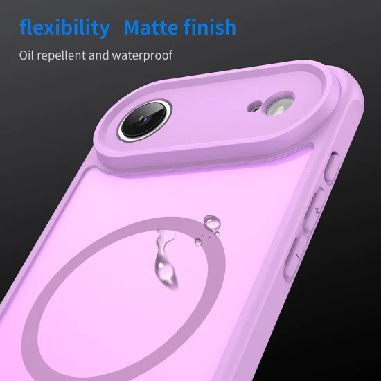 Калъф за iPhone 17 Air - Techsuit - HaloFrost II MagSafe - Розов