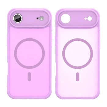 Калъф за iPhone 17 Air - Techsuit - HaloFrost II MagSafe - Розов