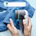 Калъф за 9000 оборота в минута, ABS, неръждаема стомана - Flufix за премахване на мъх от дрехи (ACS1) - сив