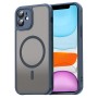 Калъф за iPhone 11 - HaloFrost II MagSafe - Тъмно Blue