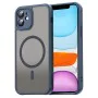 Калъф за iPhone 11 - HaloFrost II MagSafe - Тъмно Blue