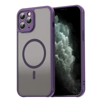 Калъф за iPhone 11 Pro Max - HaloFrost II MagSafe - Лилав