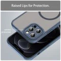 Калъф за iPhone 11 Pro Max - HaloFrost II MagSafe - Тъмно Blue