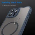 Калъф за iPhone 11 Pro Max - HaloFrost II MagSafe - Тъмно Blue