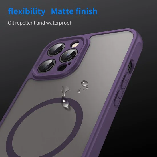Калъф за iPhone 11 Pro - HaloFrost II MagSafe - Лилав
