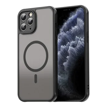 Калъф за iPhone 11 Pro - HaloFrost II MagSafe - Черен