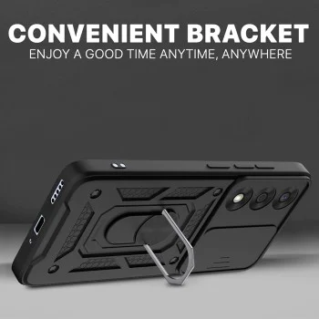 Калъф за OnePlus Nord 5 - серия CamShield - черен