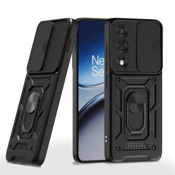 Калъф за OnePlus Nord 5 - серия CamShield - черен