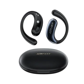Слушалки – Acefast Acefit SE (FA005) – Bluetooth 5.4, бас, шумопотискане, HD разговори, IPX4, 400mAh – Черен