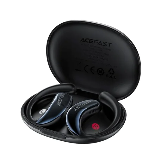 Слушалки – Acefast Acefit SE (FA005) – Bluetooth 5.4, бас, шумопотискане, HD разговори, IPX4, 400mAh – Черен