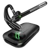 Techsuit - Премиум Bluetooth слушалки Hearyo (A6L) - HandsFree, ENC, двоен микрофон, Bluetooth 5.3, 1000mAh, 96 часа - Черни
