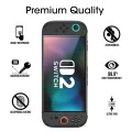 Протектор за Nintendo Switch 2, устойчив на 9H - Techsuit - (2 броя) Premium Tempered Glass SwitchAura с апликатор (NS1) - Прозрачен