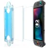 Протектор за Nintendo Switch 2, устойчив на 9H - Techsuit - (2 броя) Premium Tempered Glass SwitchAura с апликатор (NS1) - Прозрачен