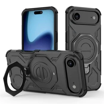 Калъф за iPhone 17 Air - Carbon Shield PRO - Черен