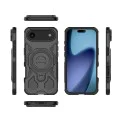 Калъф за iPhone 17 Air - Carbon Shield PRO - Черен