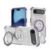 Калъф за iPhone 17 Air - Carbon Shield PRO - Лилав прозрачен