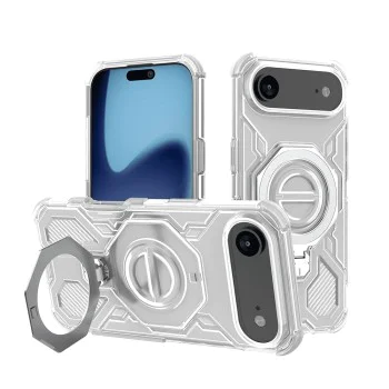 Калъф за iPhone 17 Air - Carbon Shield PRO - Бял прозрачен