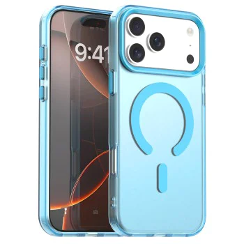 Калъф Камера за iPhone 17 Pro - CandyCase MagSafe - Син