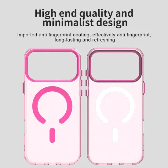 Калъф Камера за iPhone 17 Pro - CandyCase MagSafe - Розов