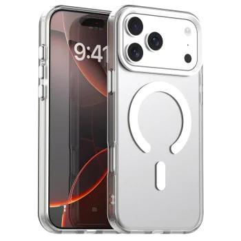 Калъф Камера за iPhone 17 Pro - CandyCase MagSafe - Бял