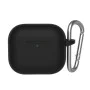 Калъф за AirPods 3 - Защитен калъф от течен силикон - черен