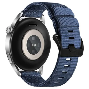 Каишка за Samsung Galaxy Watch 4/5/Active 2, Huawei Watch GT 3 (42 mm)/GT 3 Pro (43 mm) - Techsuit - Каишка за часовник 20 mm (W070) - Nightshade Blue
