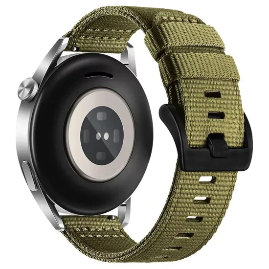 Каишка за Samsung Galaxy Watch 4/5/Active 2, Huawei Watch GT 3 (42 mm)/GT 3 Pro (43 mm) - Techsuit - Каишка за часовник 20 mm (W070) - Green Dew