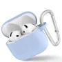 Калъф за AirPods 4 - Защитен калъф от течен силикон - небесно син