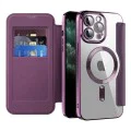 Калъф за iPhone 11 Pro Max - SmartMag Book Case - Лилав