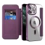 Калъф за iPhone 11 Pro Max - SmartMag Book Case - Лилав
