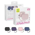 Калъф за AirPods Pro 2 - Защитен калъф от течен силикон -Розов