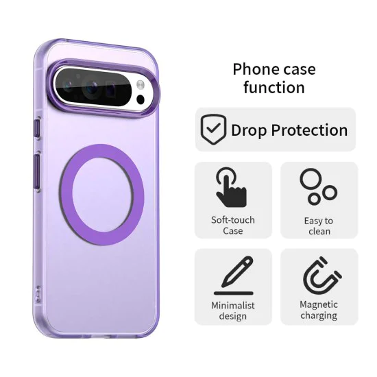 Калъф за Google Pixel 10 Pro XL - CandyCase MagSafe - Лилав
