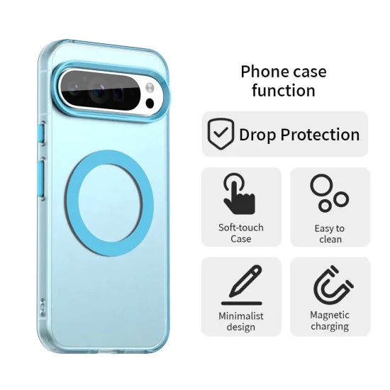 Калъф за Google Pixel 10 Pro XL - CandyCase MagSafe - син