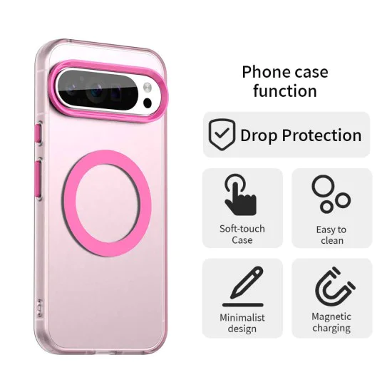 Калъф за Google Pixel 10 / 10 Pro - CandyCase MagSafe - Розов