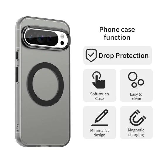 Калъф за Google Pixel 10 / 10 Pro - CandyCase MagSafe - Черен